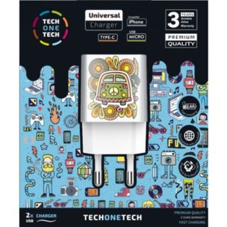 Caricatore universale Tech One Tech 2.4A