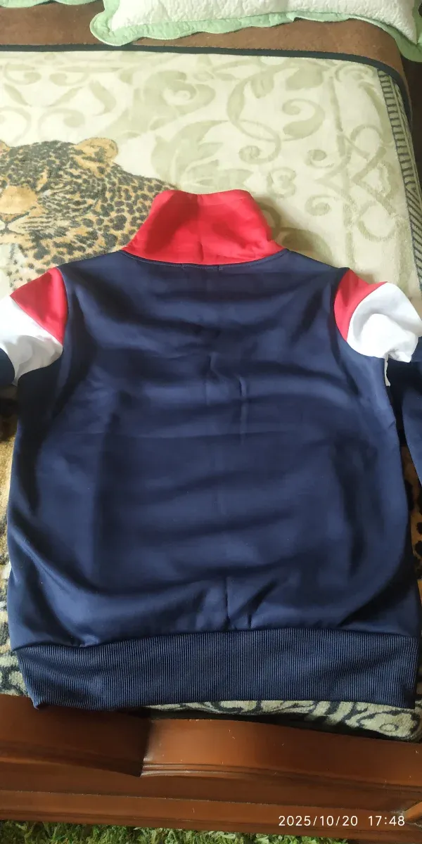 Sudadera Money, azul roja y blanca