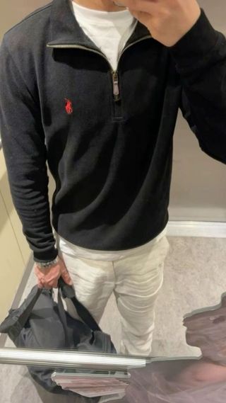 Jersey Polo Ralph Lauren Negro Talla M