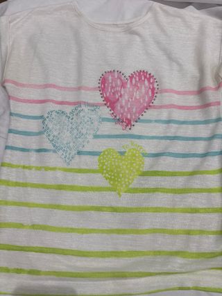 Lote 3 Camisetas Niña Multicolor