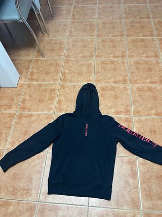 Sudadera Hollister Negra Hombre