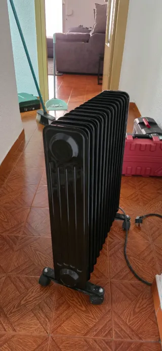 Calefactor Aceite Negro