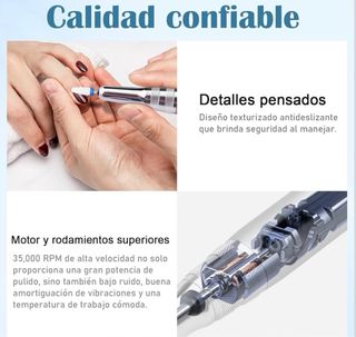 Torno Uñas Enniewi 35000RPM Gel