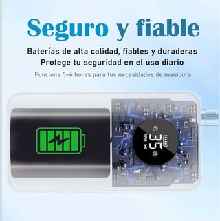 Torno Uñas Enniewi 35000RPM Gel