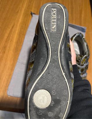 Scarpe Pollini  Tg 41 Vintage Pelle Coccodrill