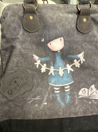 Bolso Gorjuss Gris y Azul