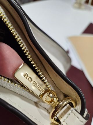 Bolso tote Michael Kors Beige y Dorado