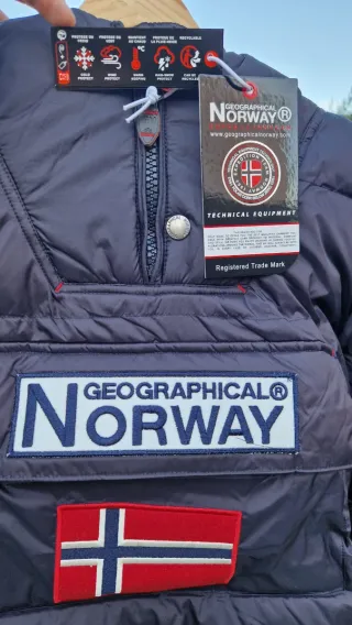 Chaqueta Geographical Norway Invierno Azul