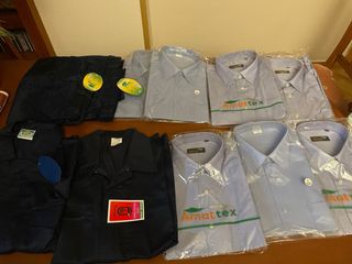 Lote Ropa Trabajo Hombre Amattex Azul