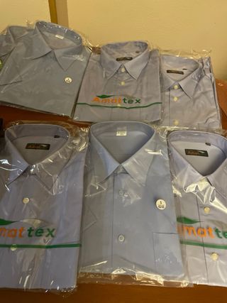Lote Ropa Trabajo Hombre Amattex Azul