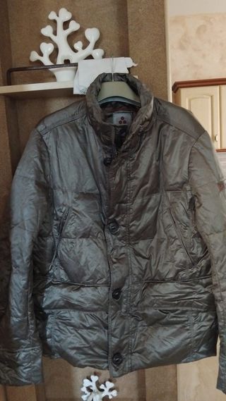 Giubbotto Peuterey uomo cotone e nylon grigio