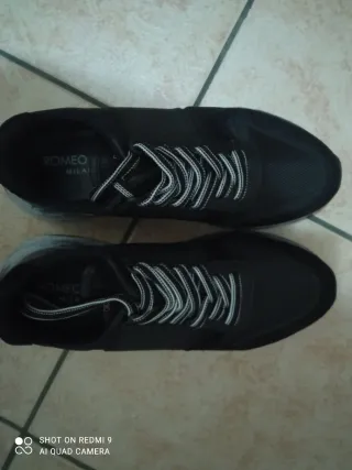 Scarpe Romeo Milani nere