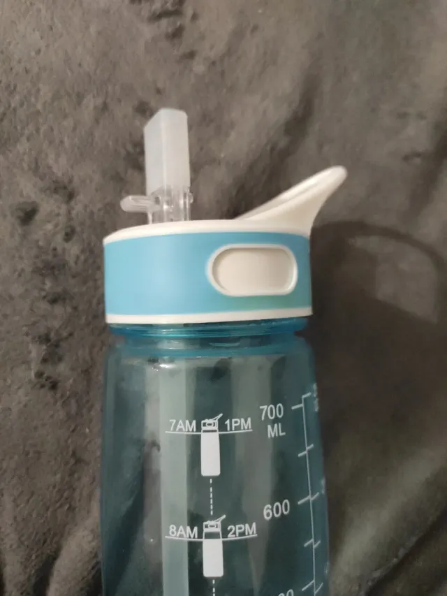 Botella de agua 800ml hidratación gimnasio fitness