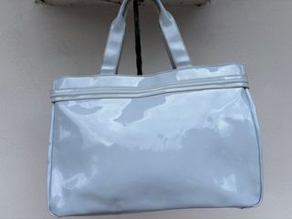 Borsa Armani Jeans Azzurra Vernice