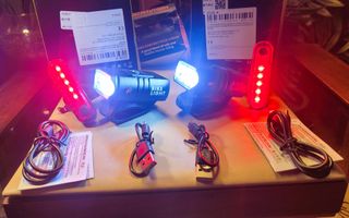 Doppio Set 4 fari in alluminio 1000 LM