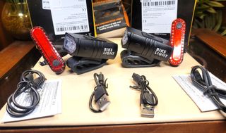 Doppio Set 4 fari in alluminio 1000 LM