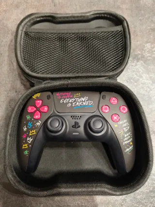 Mando PS5 Personalizado + Estuche Nuevo