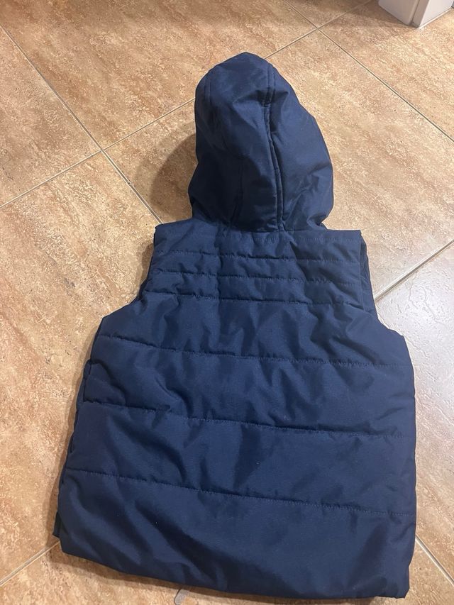 Chaleco niño azul marino 4/5 años