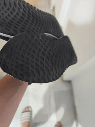 Zapatillas Adidas Gris/Blanco Poco Uso