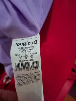 Mochila Desigual fuxia