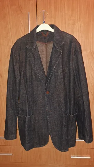 Chaqueta vaquera hombre 3/4