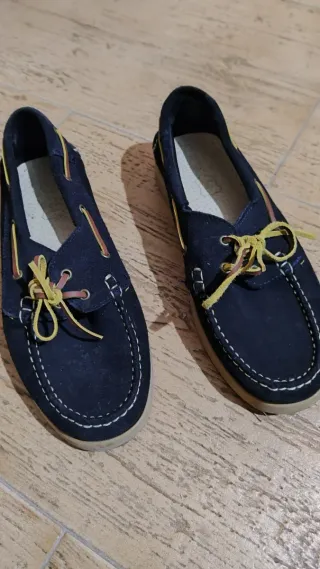 Mocasines azul marino talla 37