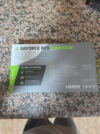 Tarjeta Gráfica NVIDIA GeForce RTX 2060 SUPER