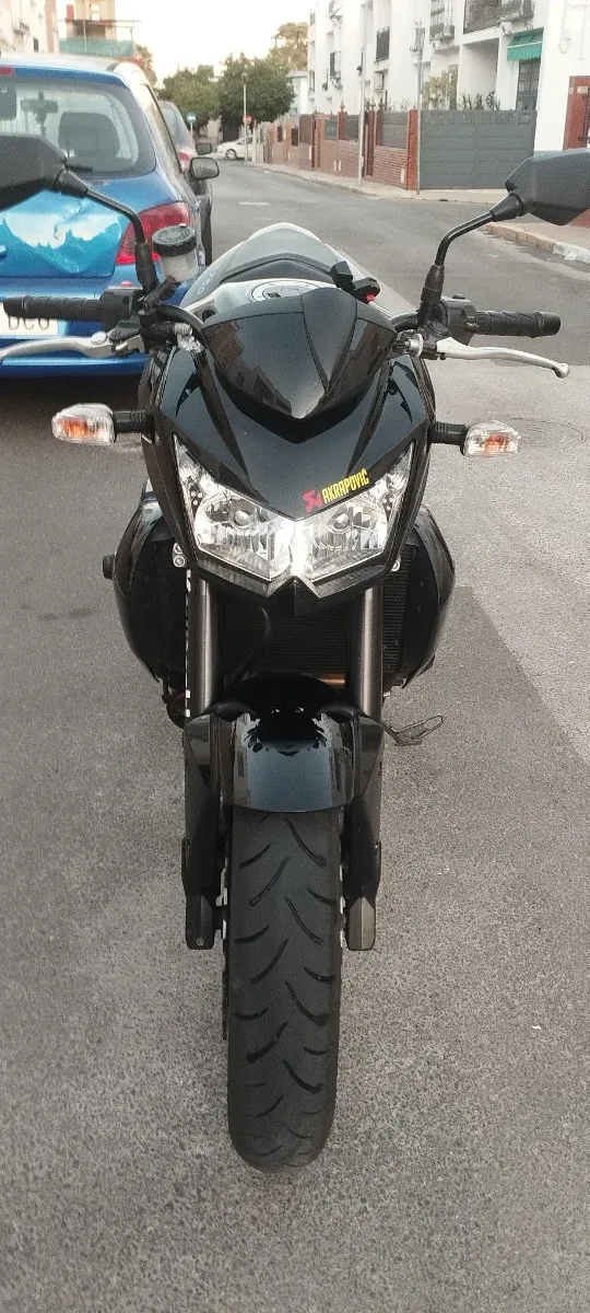 Kawasaki Z750 Negra