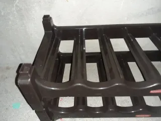 Botellero apilable plastico usado  12 botellas