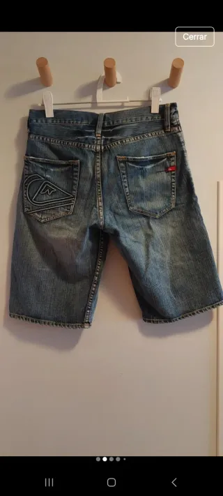 Quiksilver Shorts Vaqueros Azules