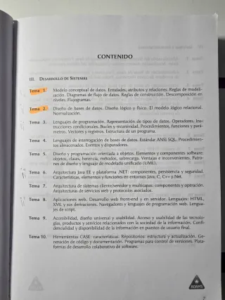 4 libros oposicion Técnico Auxiliar Informático