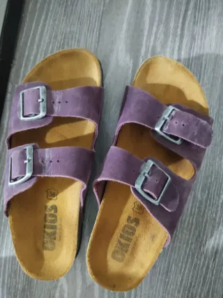 Chanclas Okios Mujer Morado