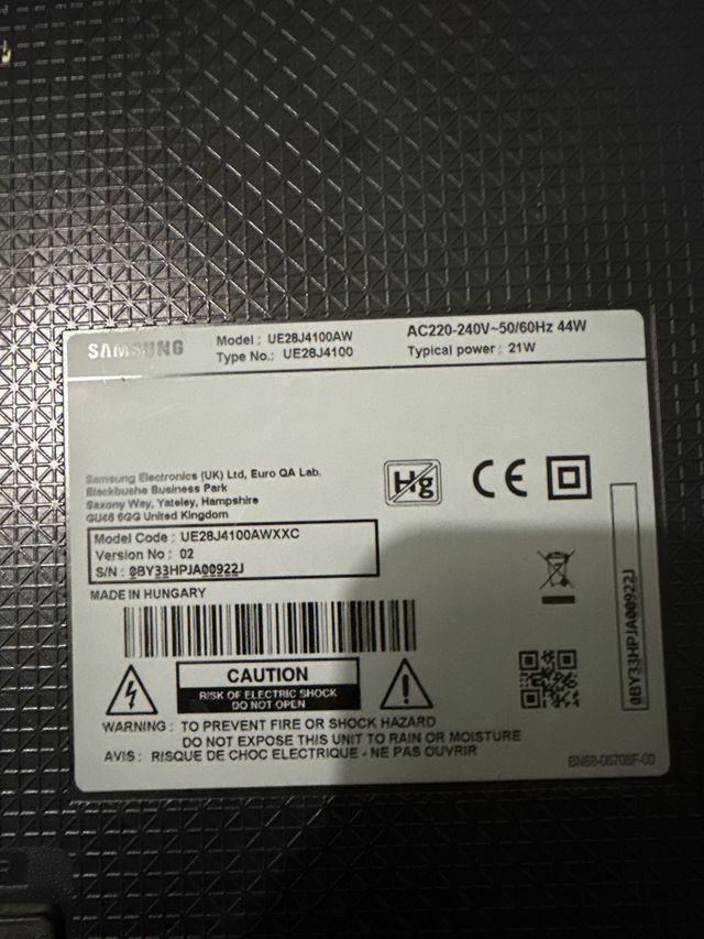 Samsung TV LED 28 J4100