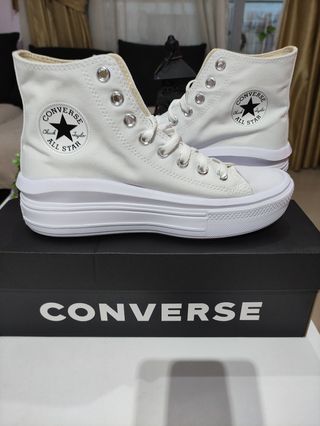 Converse Blancas Plataforma
