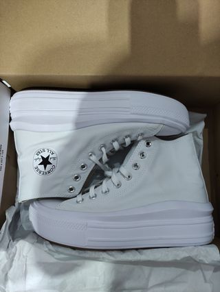 Converse Blancas Plataforma