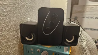 Altavoces 2.1 para PC - Negro