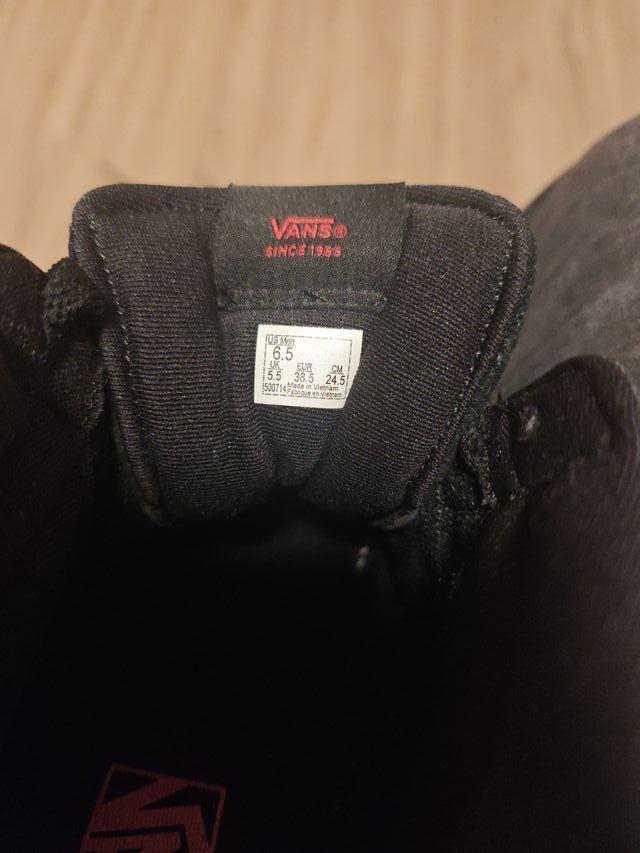 Zapatillas Vans Negras