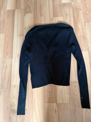 Zara cárdigan negro con brillos