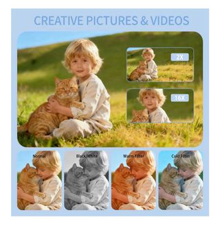 Cámara Digital 64MP 4K para Niños
