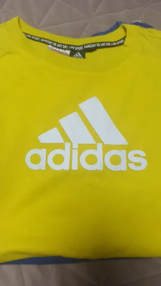 Camisetas Adidas niño Talla 11-12 (2 uds)