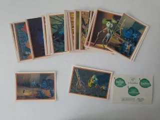 Lote 31 cromos Bichos Disney Panini