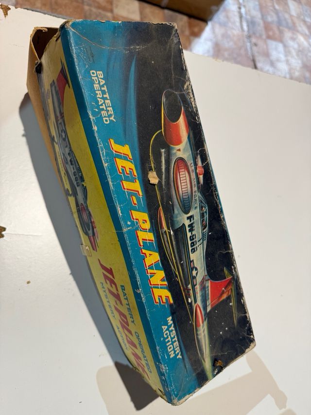 Avión Jet-Plane USAF Juguete Antiguo