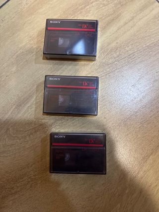 Cintas Mini DV Sony DVM60 precintadas