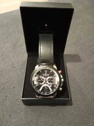 Orologio da uomo nero 