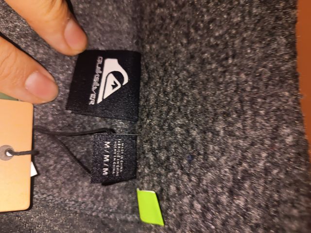 Velo Polar Masculino Quiksilver Tamanho M Castanho