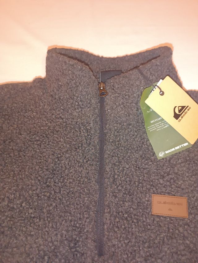 Velo Polar Masculino Quiksilver Tamanho M Castanho