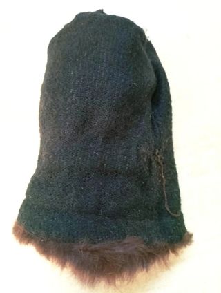 Guantes de piel mujer L/XL con pelo