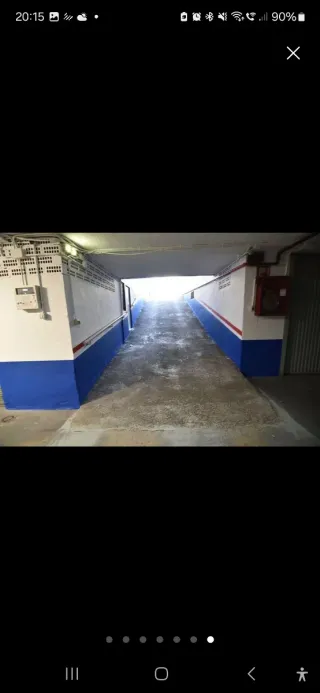 Se alquila plaza de garaje cerrada. Tb cabe moto