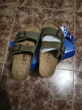 Sandalias Birkenstock Arizona Verde Talla 40