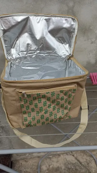 Borsa termica nuova con tasca